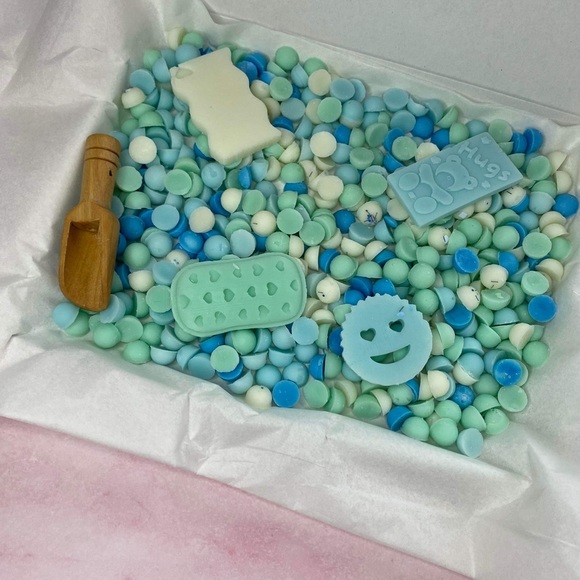 Large wax melt gift box laundry scented - Picture 2 of 3